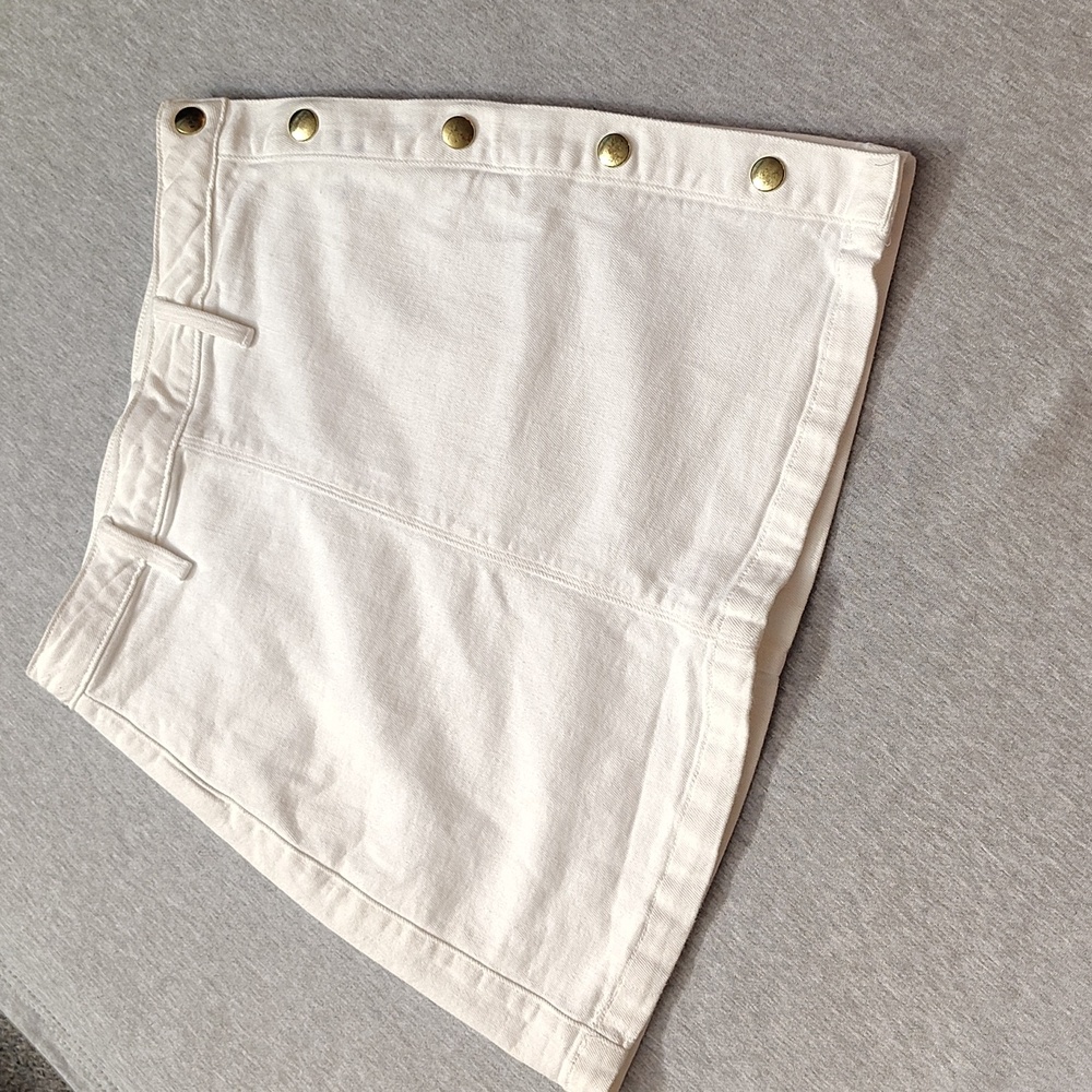 FRAME DENIM LOS ANGELES - WOMENS CUTE WHITE 🤍🤍🤍 SKIRT